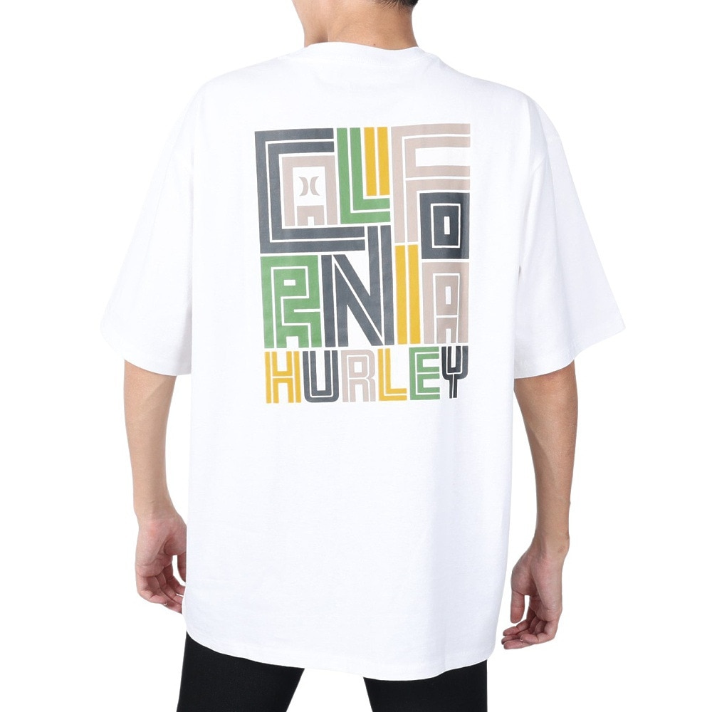 ハーレー（HURLEY）（メンズ）オーバーサイズド カリフォルニア 半袖Tシャツ MSS2411018-WHT
