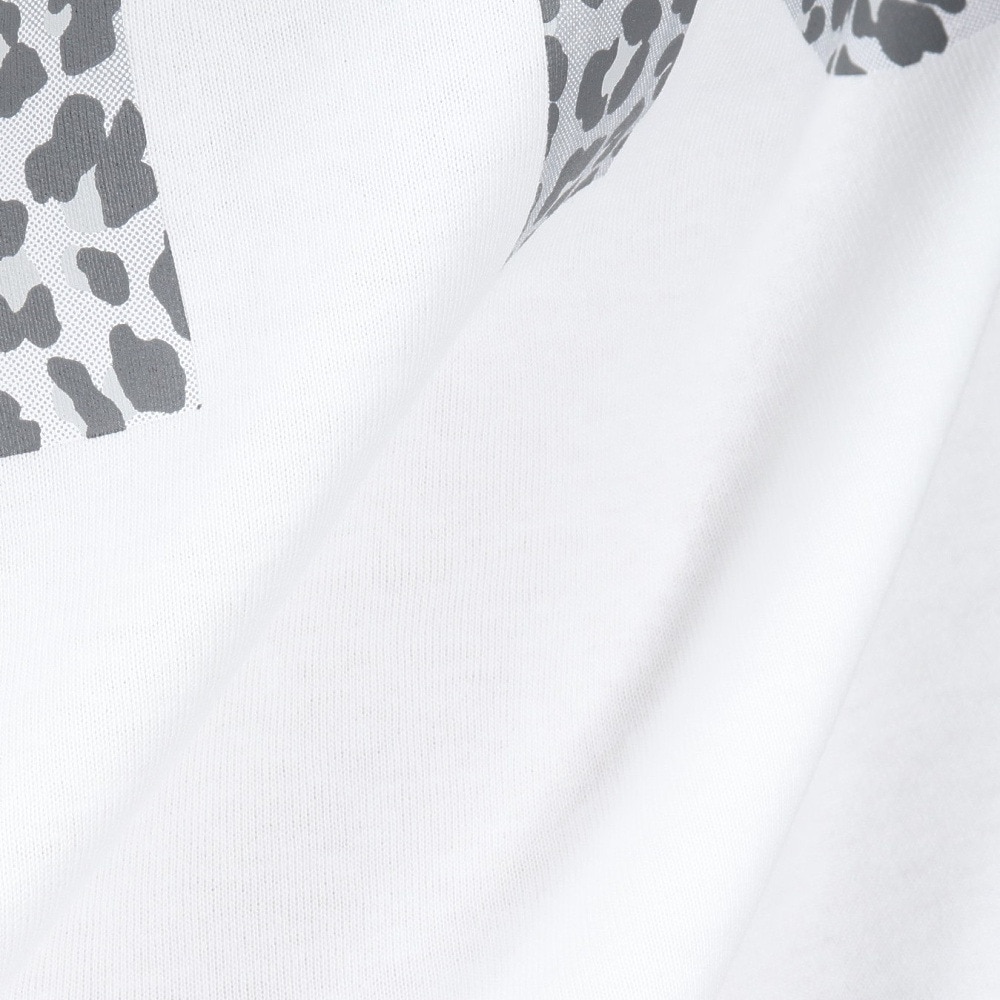 ハーレー（HURLEY）（メンズ）オーバーサイズド レオパード ビッグ ロゴ半袖Tシャツ MSS2411023-WHT