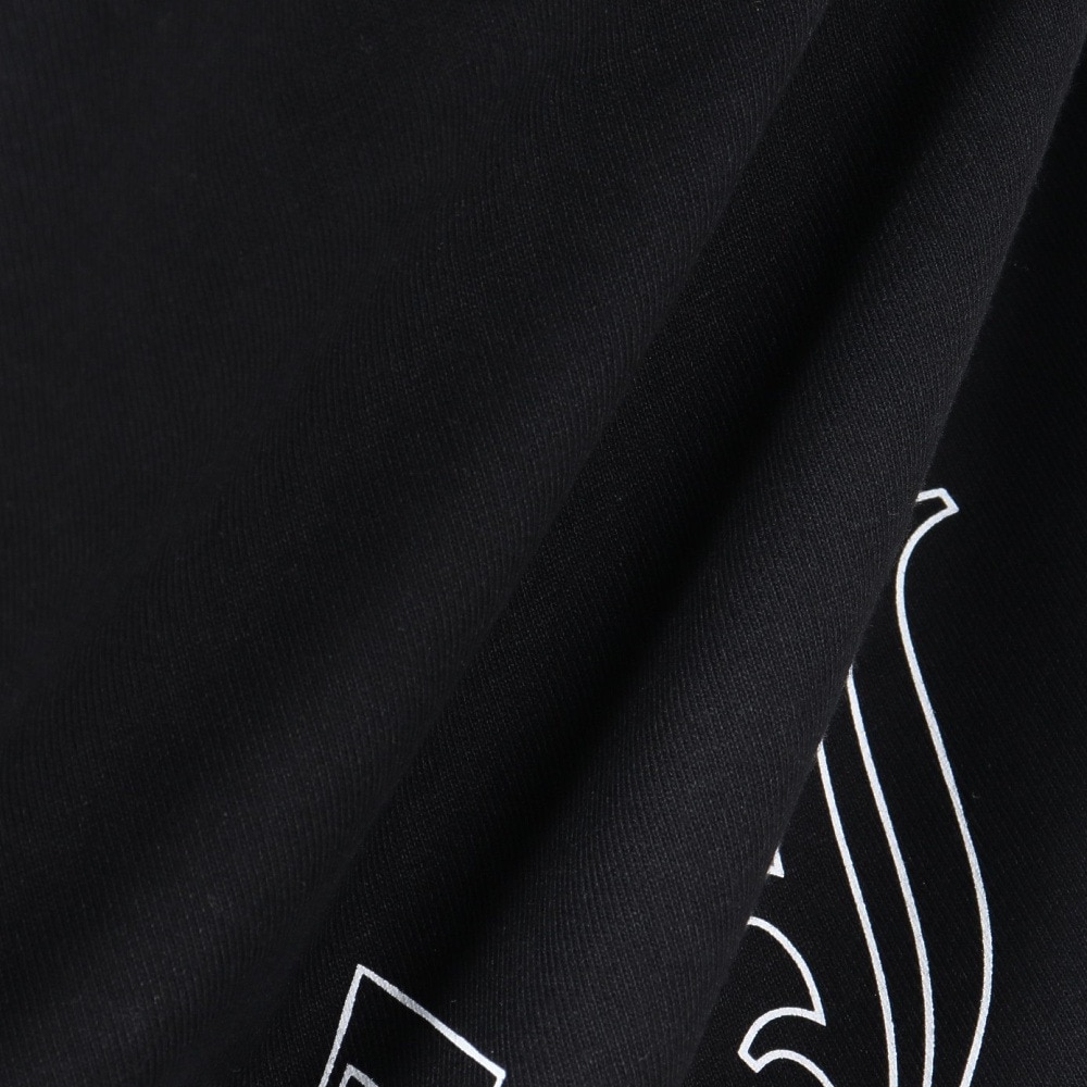 ハーレー（HURLEY）（メンズ）オーバーサイズド オールド イングリッシュ ロゴ半袖Tシャツ MSS2411024-BLK