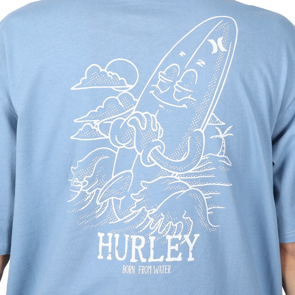 ハーレー（HURLEY）（メンズ）オーバーサイズド ウィッシュ 半袖Tシャツ MSS2411025-DBLE