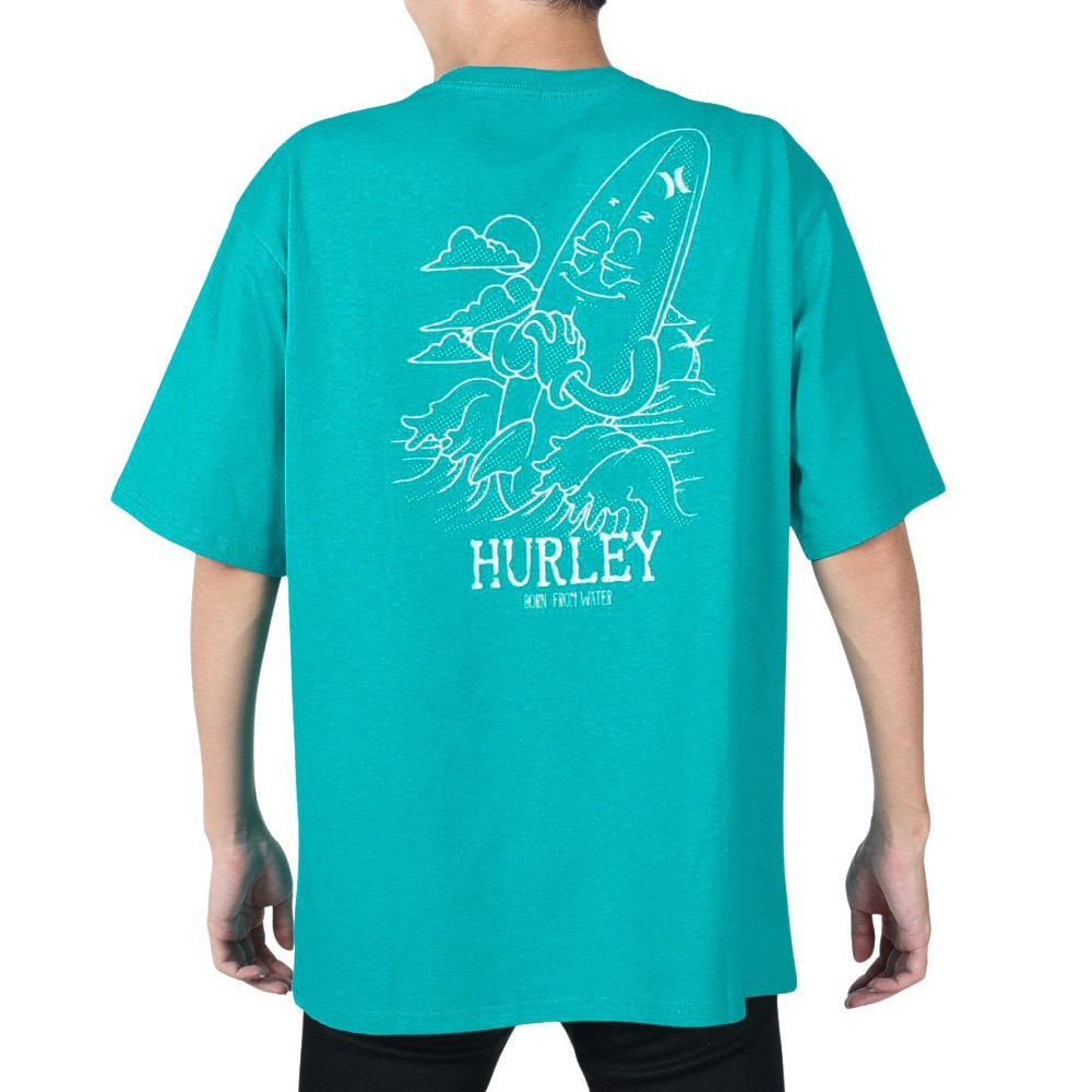 ハーレー（HURLEY）（メンズ）オーバーサイズド ウィッシュ 半袖Tシャツ MSS2411025-TRQ