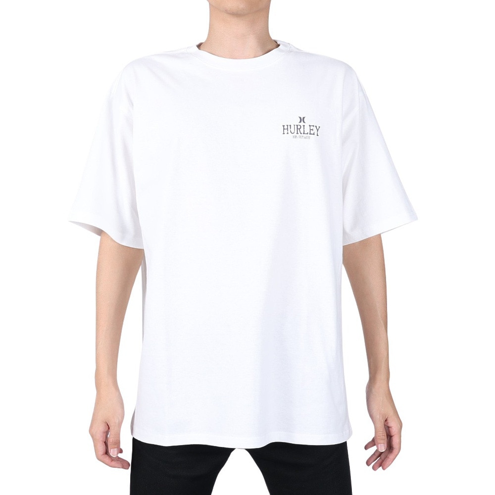 ハーレー（HURLEY）（メンズ）オーバーサイズド ウィッシュ 半袖Tシャツ MSS2411025-WHT