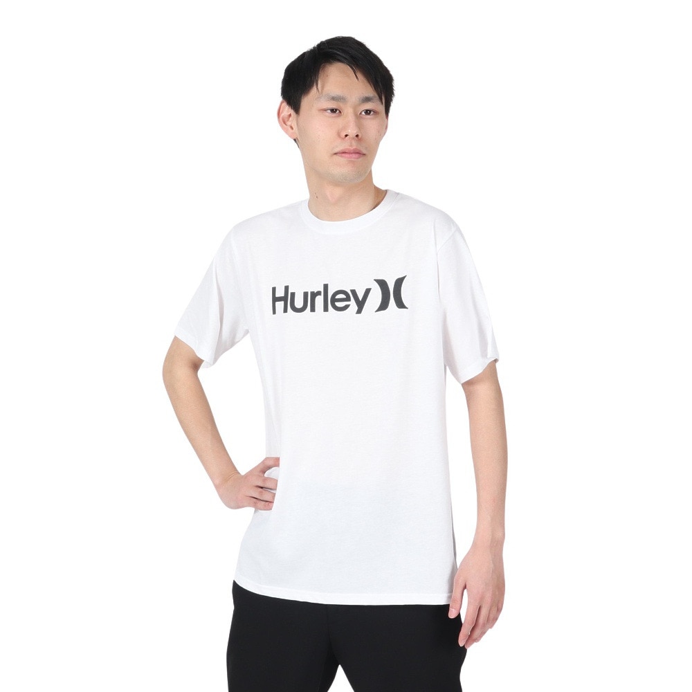 ハーレー（HURLEY）（メンズ）ワン アンド オンリー 半袖Tシャツ MSS2411032-WHT