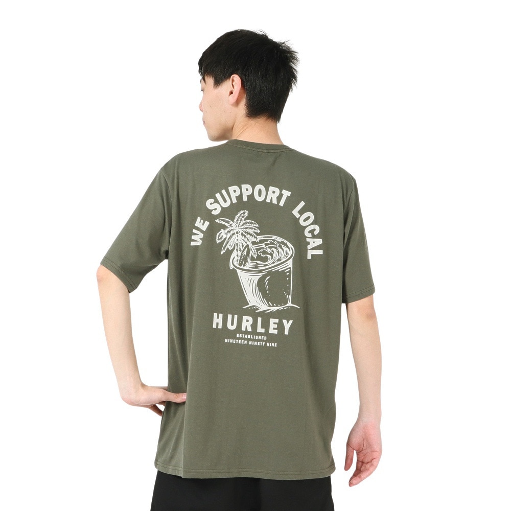 ハーレー（HURLEY）（メンズ）サポート半袖Tシャツ MSS2411035-OLV