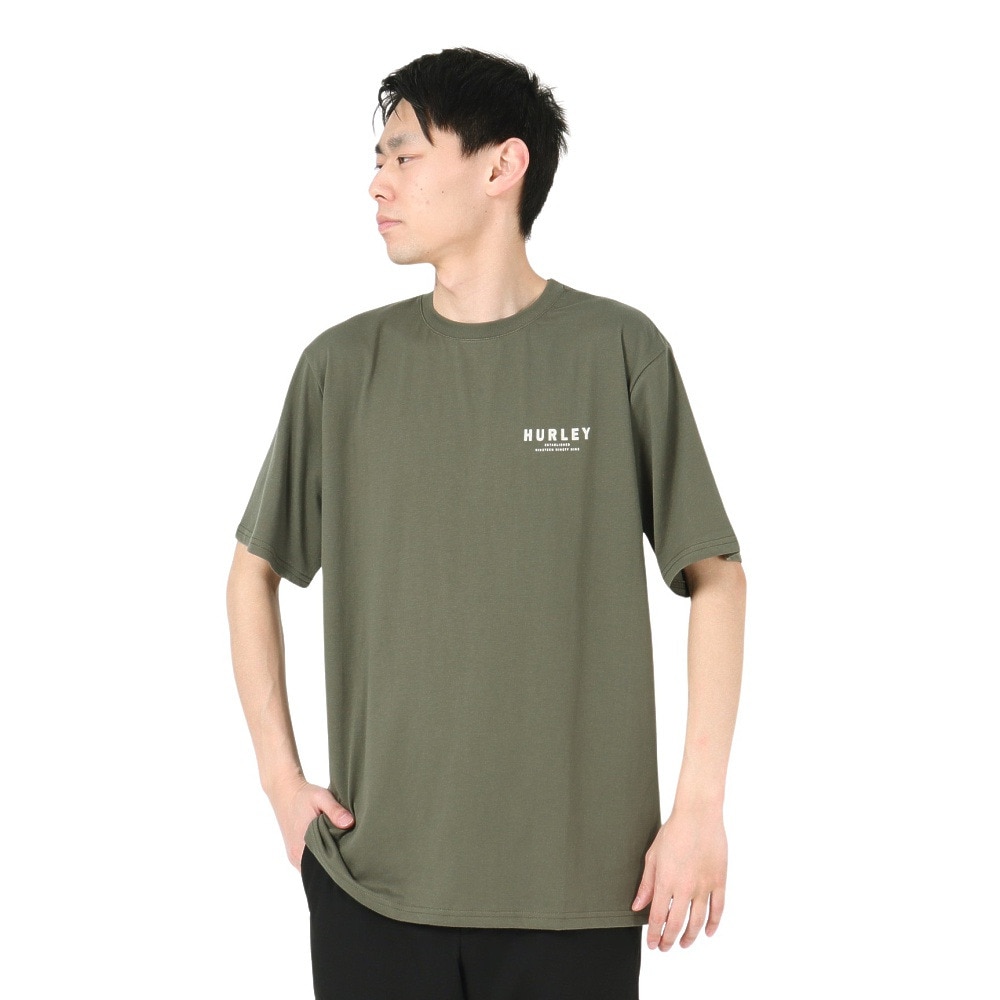 ハーレー（HURLEY）（メンズ）サポート半袖Tシャツ MSS2411035-OLV
