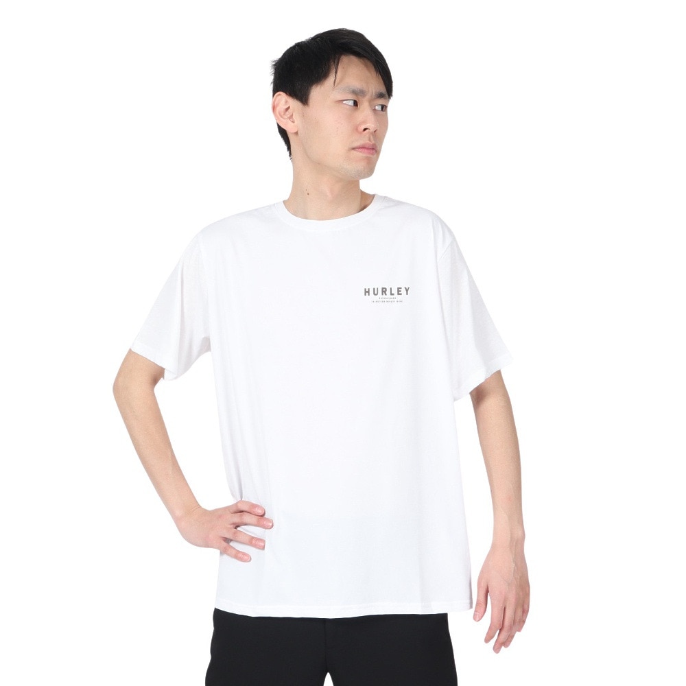 ハーレー（HURLEY）（メンズ）サポート半袖Tシャツ MSS2411035-WHT
