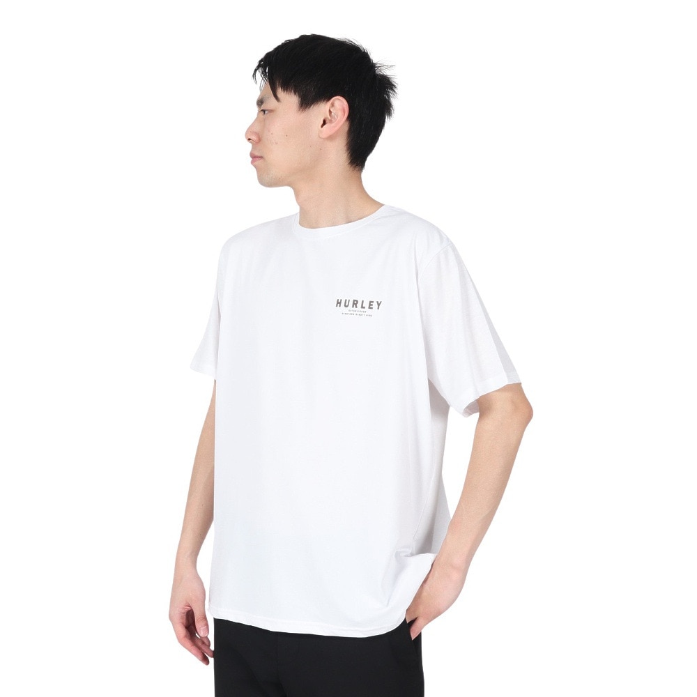 ハーレー（HURLEY）（メンズ）サポート半袖Tシャツ MSS2411035-WHT
