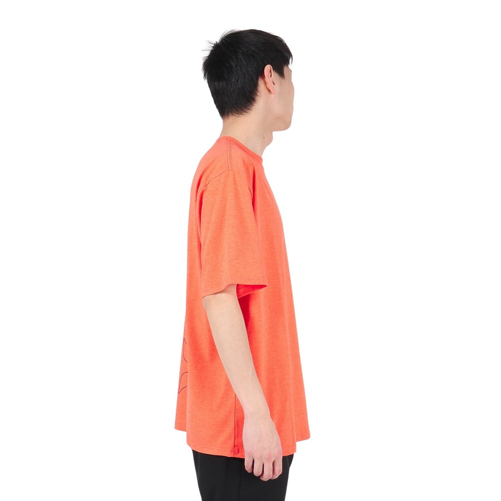 ハーレー（HURLEY）（メンズ）ラッシュガード ファントム オーバーサイズド レオパード ブロック パーティー半袖Tシャツ MUT2411002-CML