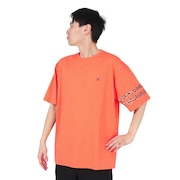 (メンズ)ラッシュガード ファントム オーバーサイズド レオパード ブロック パーティー半袖Tシャツ MUT2411002
