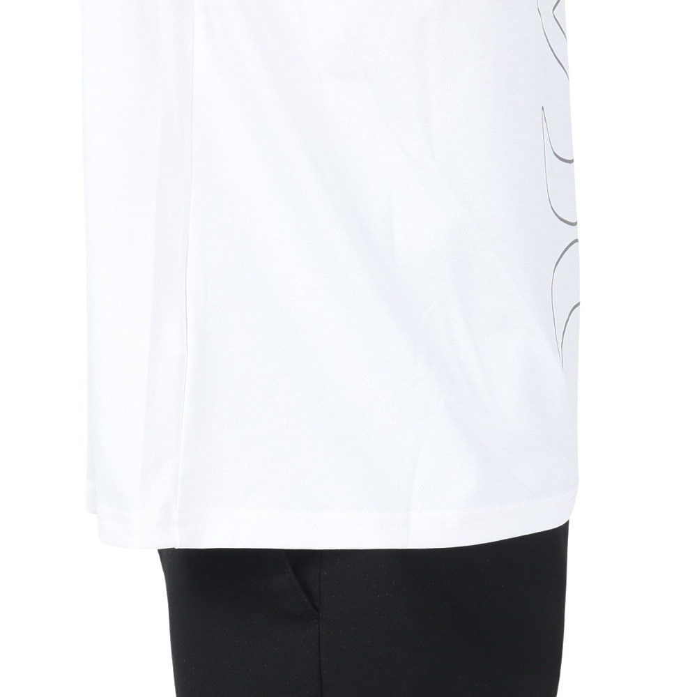 ハーレー（HURLEY）（メンズ）ラッシュガード ファントム オーバーサイズド レオパード ブロック パーティー半袖Tシャツ MUT2411002-WHT