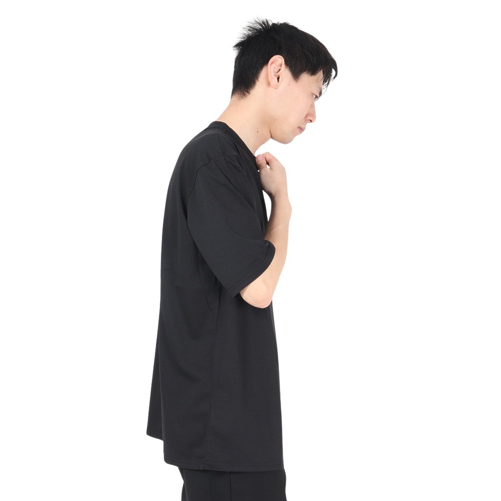 ハーレー（HURLEY）（メンズ）ラッシュガード ファントム オーバーサイズド クルーネック半袖Tシャツ MUT2411003-BLK