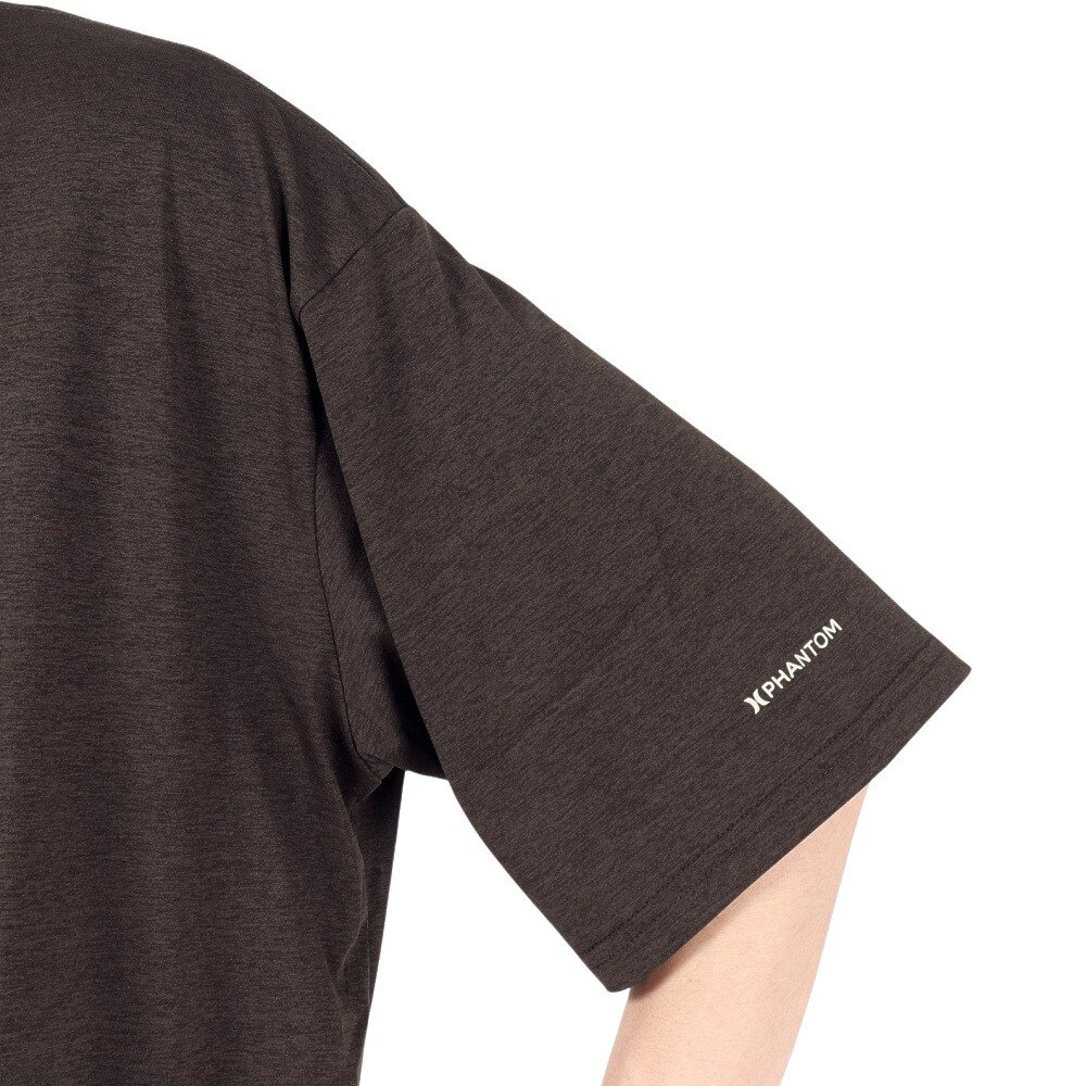 ハーレー（HURLEY）（メンズ）ラッシュガード ファントム オーバーサイズド クルーネック半袖Tシャツ MUT2411003-CFB