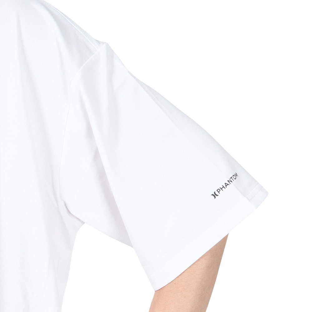 ハーレー（HURLEY）（メンズ）ラッシュガード ファントム オーバーサイズド クルーネック半袖Tシャツ MUT2411003-WHT