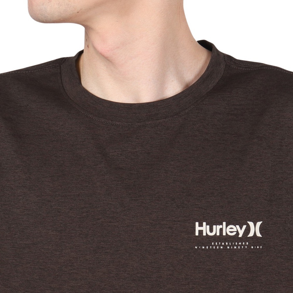 ハーレー（HURLEY）（メンズ）ラッシュガード ファントム オーバーサイズド ウェイブズ ショートスリーブ Tシャツ 水陸両用 MUT2411004-CFB