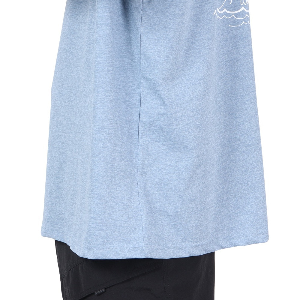 ハーレー（HURLEY）（メンズ）ラッシュガード ファントム オーバーサイズド ウェイブズ ショートスリーブ Tシャツ 水陸両用 MUT2411004-DBLE