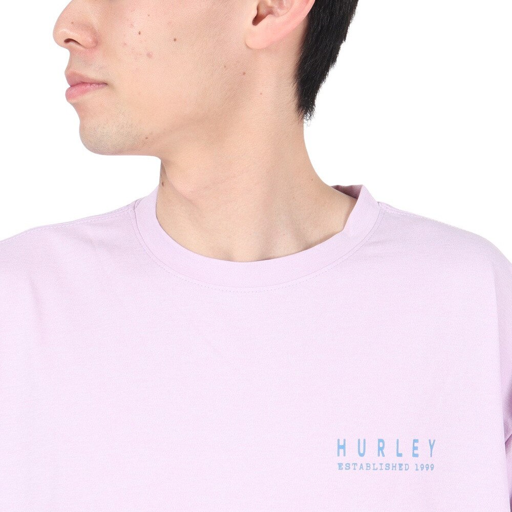 ハーレー（HURLEY）（メンズ）ラッシュガード ファントム オーバーサイズド スウェル半袖Tシャツ MUT2411007-LVD