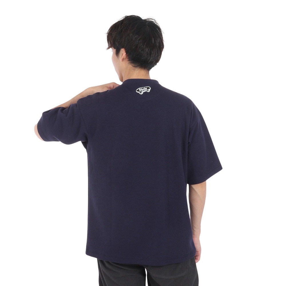 スライド（SLYDE）（メンズ）California ポケット付き半袖Tシャツ SL24SSM-APP012-NVY