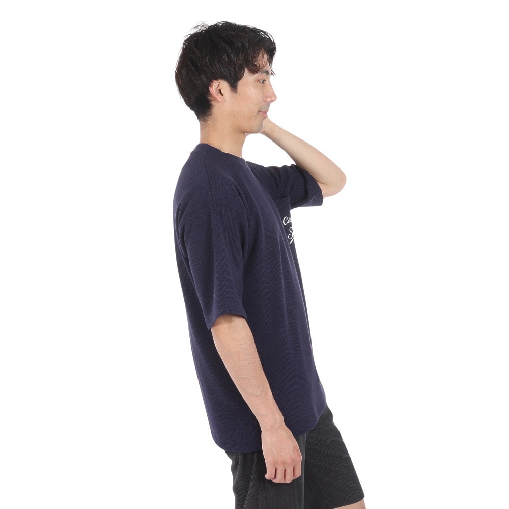 スライド（SLYDE）（メンズ）California ポケット付き半袖Tシャツ SL24SSM-APP012-NVY