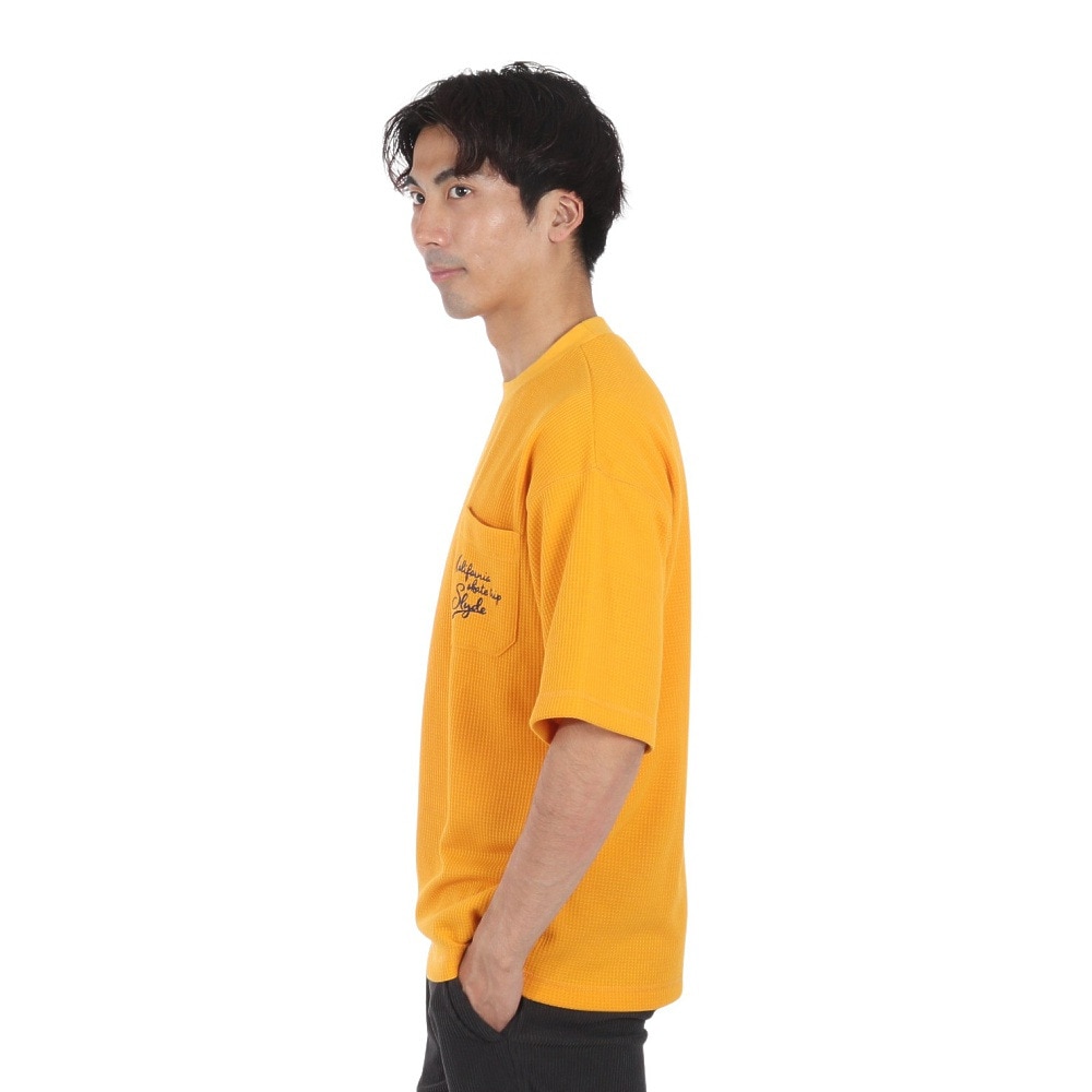 スライド（SLYDE）（メンズ）California ポケット付き半袖Tシャツ SL24SSM-APP012-ORG