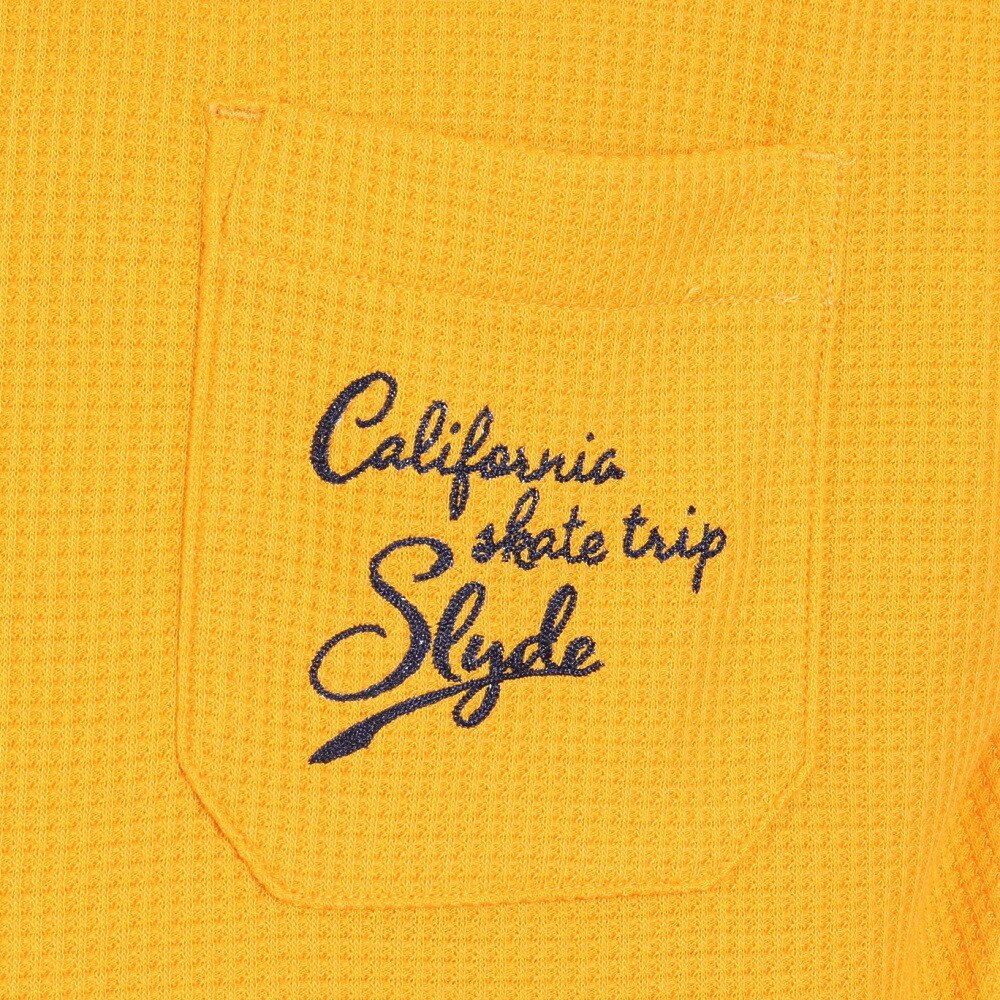 スライド（SLYDE）（メンズ）California ポケット付き半袖Tシャツ SL24SSM-APP012-ORG
