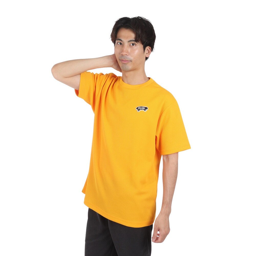 スライド（SLYDE）（メンズ）SKATE BOARDING 半袖Tシャツ SL24SSM-APP016-ORG