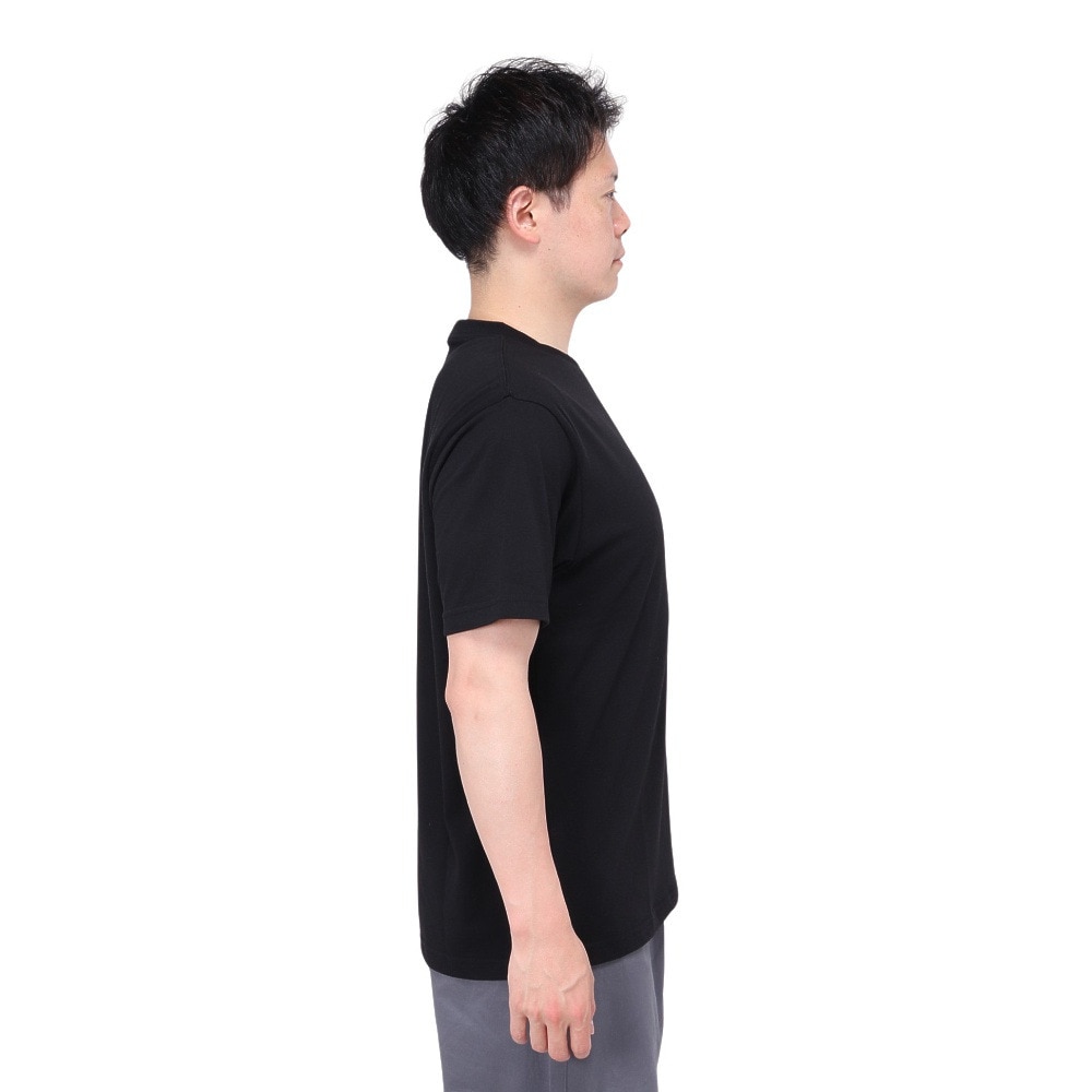 スライド（SLYDE）（メンズ）スモールロゴ 半袖Tシャツ SL24SSM-APP017-BLK