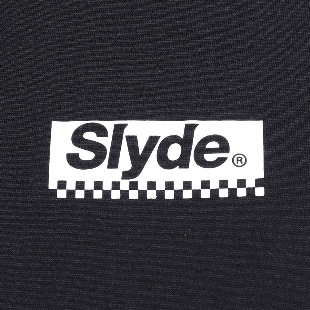 スライド（SLYDE）（メンズ）スモールロゴ 半袖Tシャツ SL24SSM-APP017-BLK