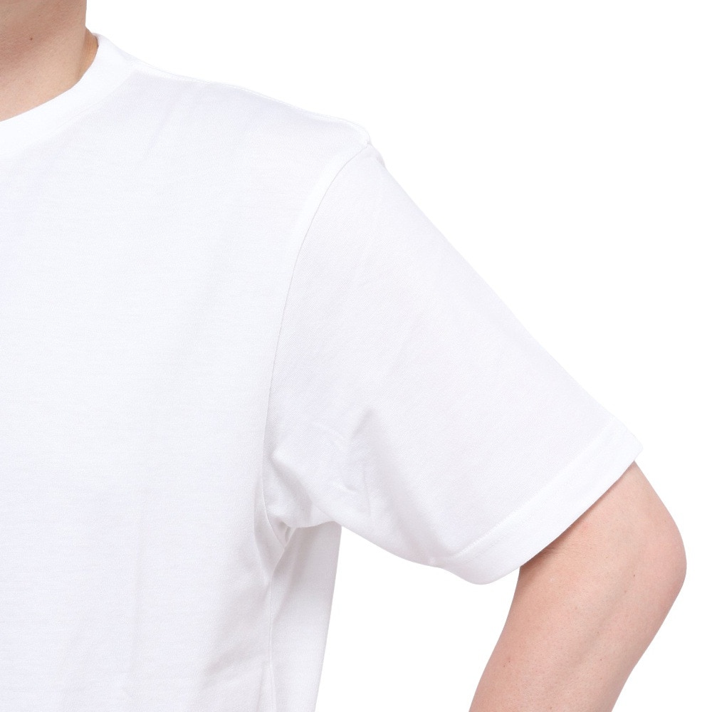 スライド（SLYDE）（メンズ）スモールロゴ 半袖Tシャツ SL24SSM-APP017-WHT