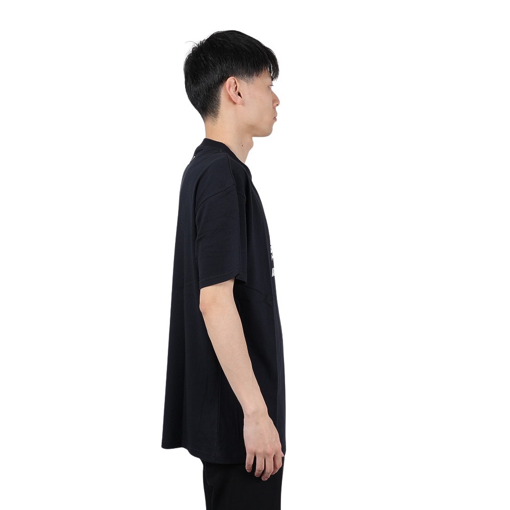 エアボーン（ARBN）（メンズ）ショートスリーブ PALM TREE 半袖 Tシャツ AB24SSM-APP0105-BLK