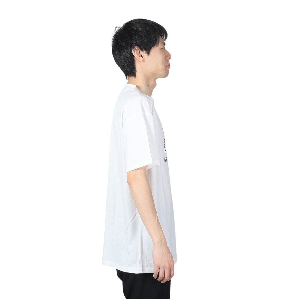 エアボーン（ARBN）（メンズ）ショートスリーブ PALM TREE 半袖 Tシャツ AB24SSM-APP0105-WHT