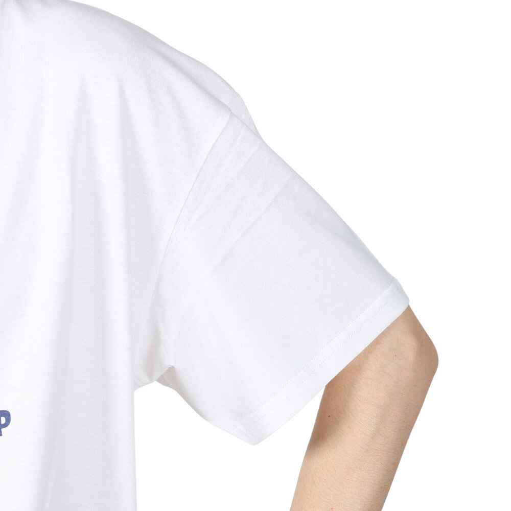 エアボーン（ARBN）（メンズ）ショートスリーブ PALM TREE 半袖 Tシャツ AB24SSM-APP0105-WHT