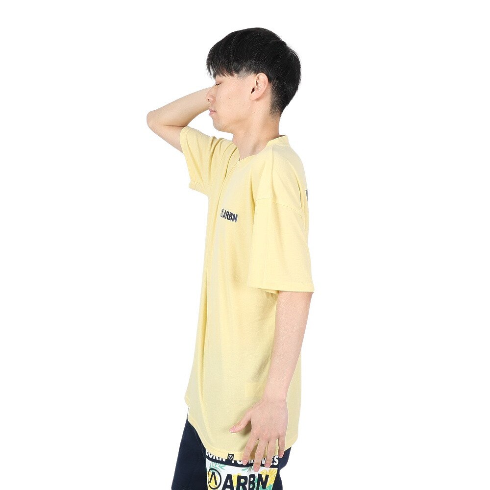エアボーン（ARBN）（メンズ）ショートスリーブ TREE Tシャツ AB24SSM-APP0110-CRM