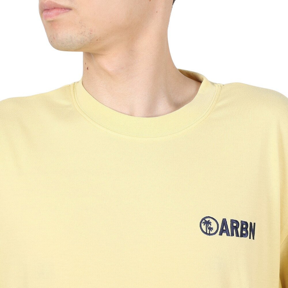 エアボーン（ARBN）（メンズ）ショートスリーブ TREE Tシャツ AB24SSM-APP0110-CRM
