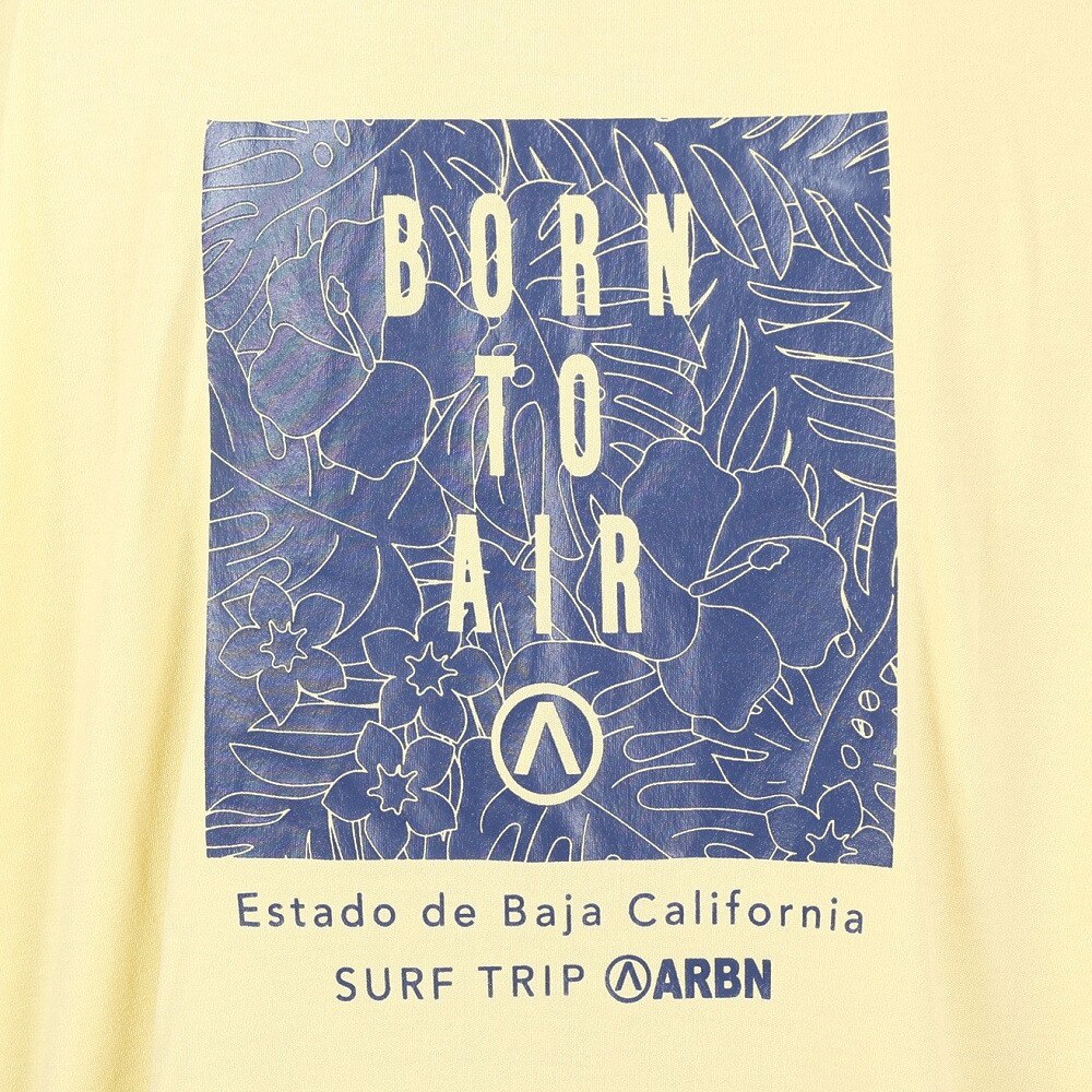 エアボーン（ARBN）（メンズ）ショートスリーブ TREE Tシャツ AB24SSM-APP0110-CRM