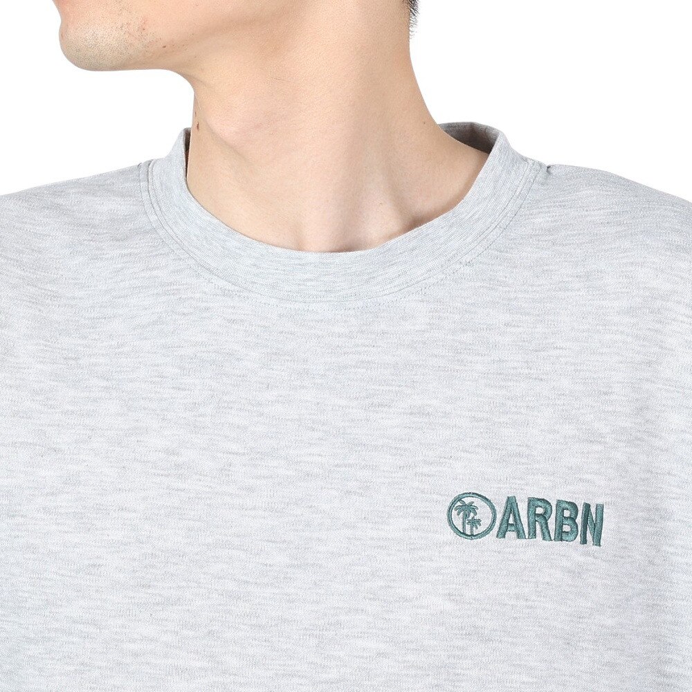 エアボーン（ARBN）（メンズ）ショートスリーブ TREE Tシャツ AB24SSM-APP0110-LGRY