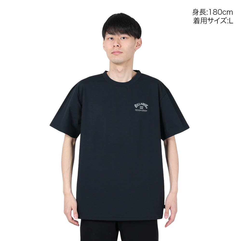 ビラボン（BILLABONG）（メンズ）FIRMA STRETCH 半袖Tシャツ BE01A858 BLK