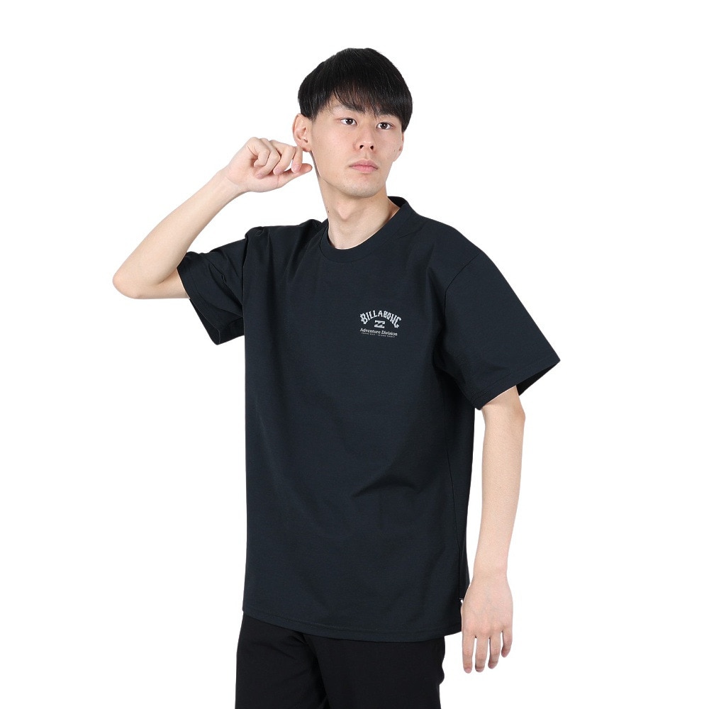 ビラボーン FIRMA STRETCH 半袖Tシャツ BE01A858 BLK Ｍ 90 ストリート系ウェア