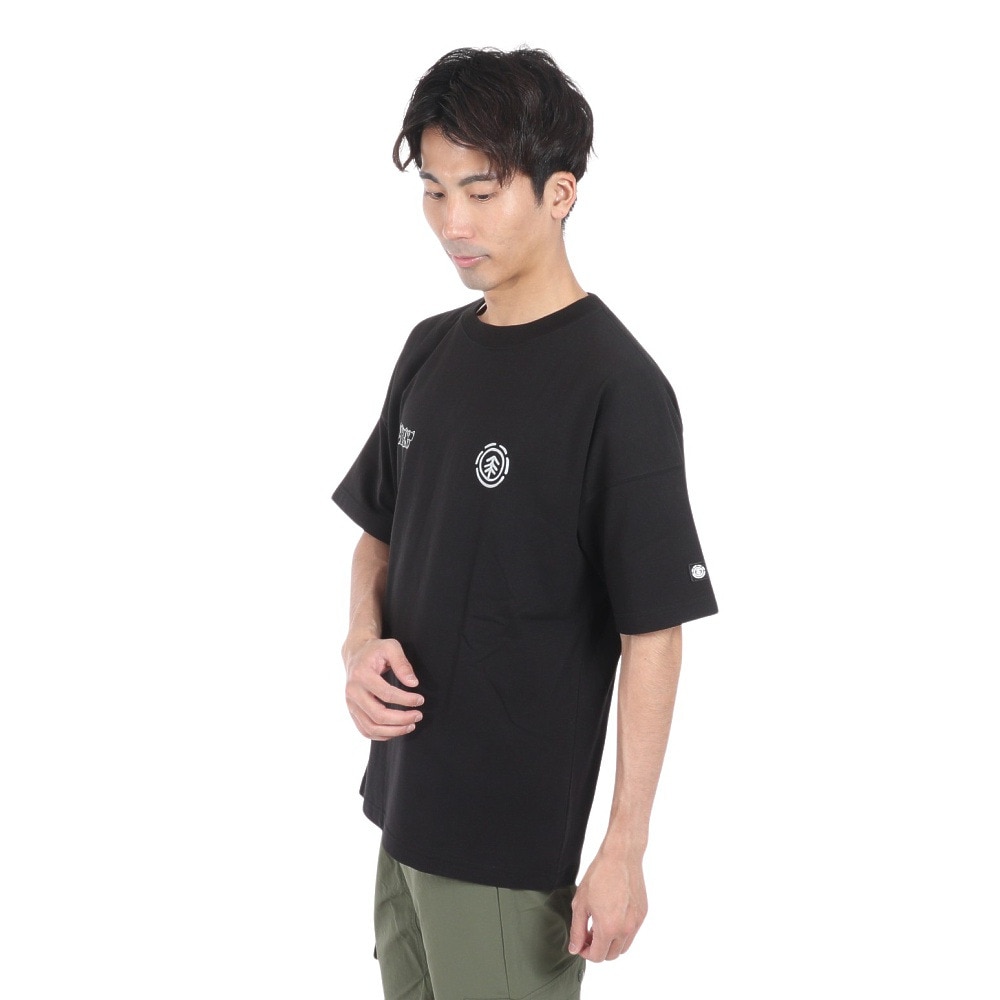 エレメント（ELEMENT）（メンズ）半袖Tシャツ 3 BUBBLE BE02A241 FBK