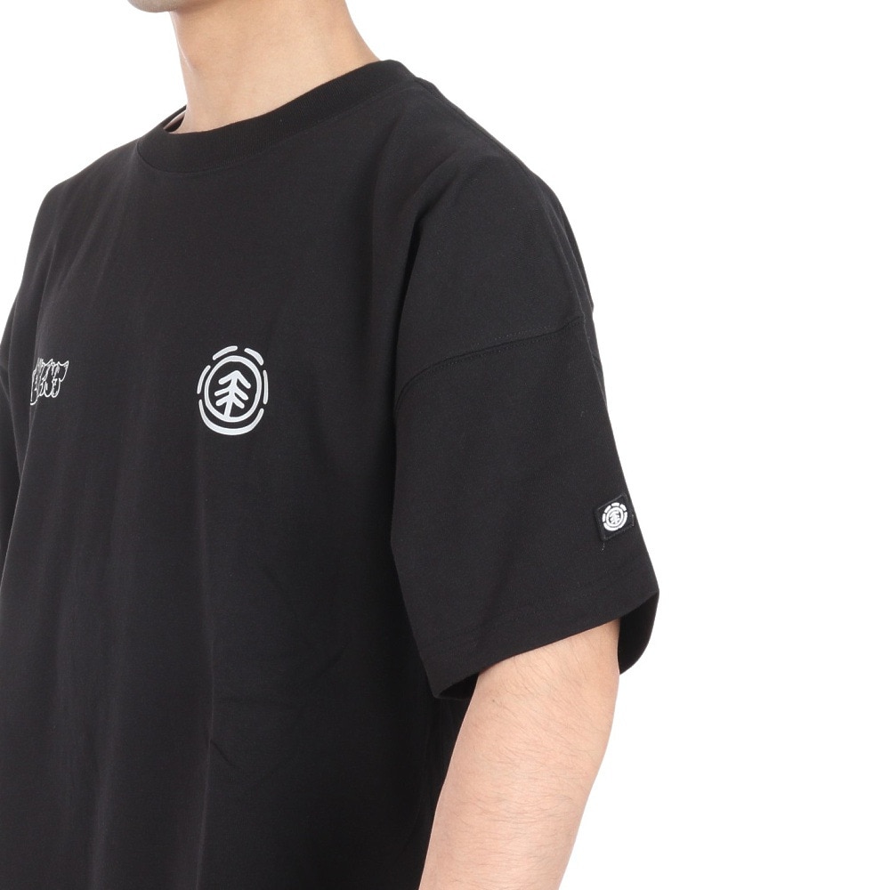 エレメント（ELEMENT）（メンズ）半袖Tシャツ 3 BUBBLE BE02A241 FBK