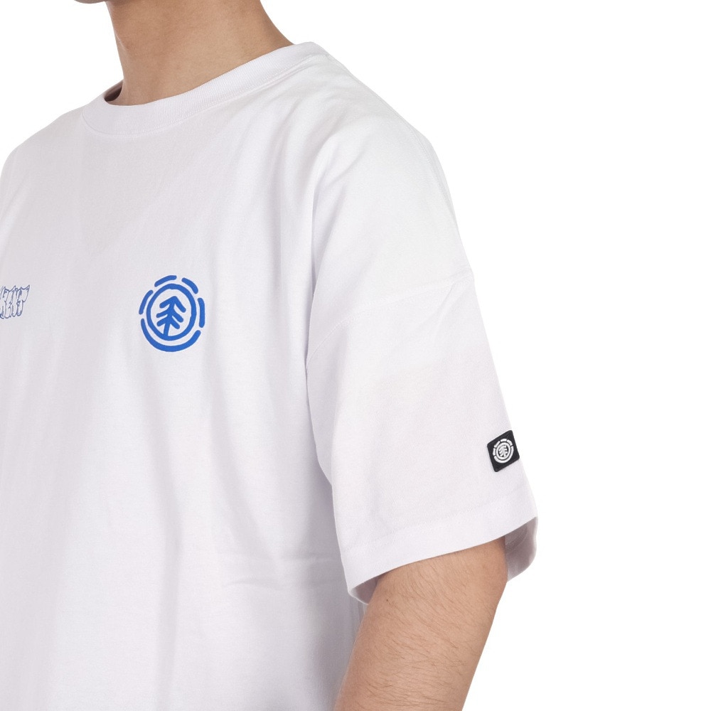エレメント（ELEMENT）（メンズ）半袖Tシャツ 3 BUBBLE BE02A241 WHT