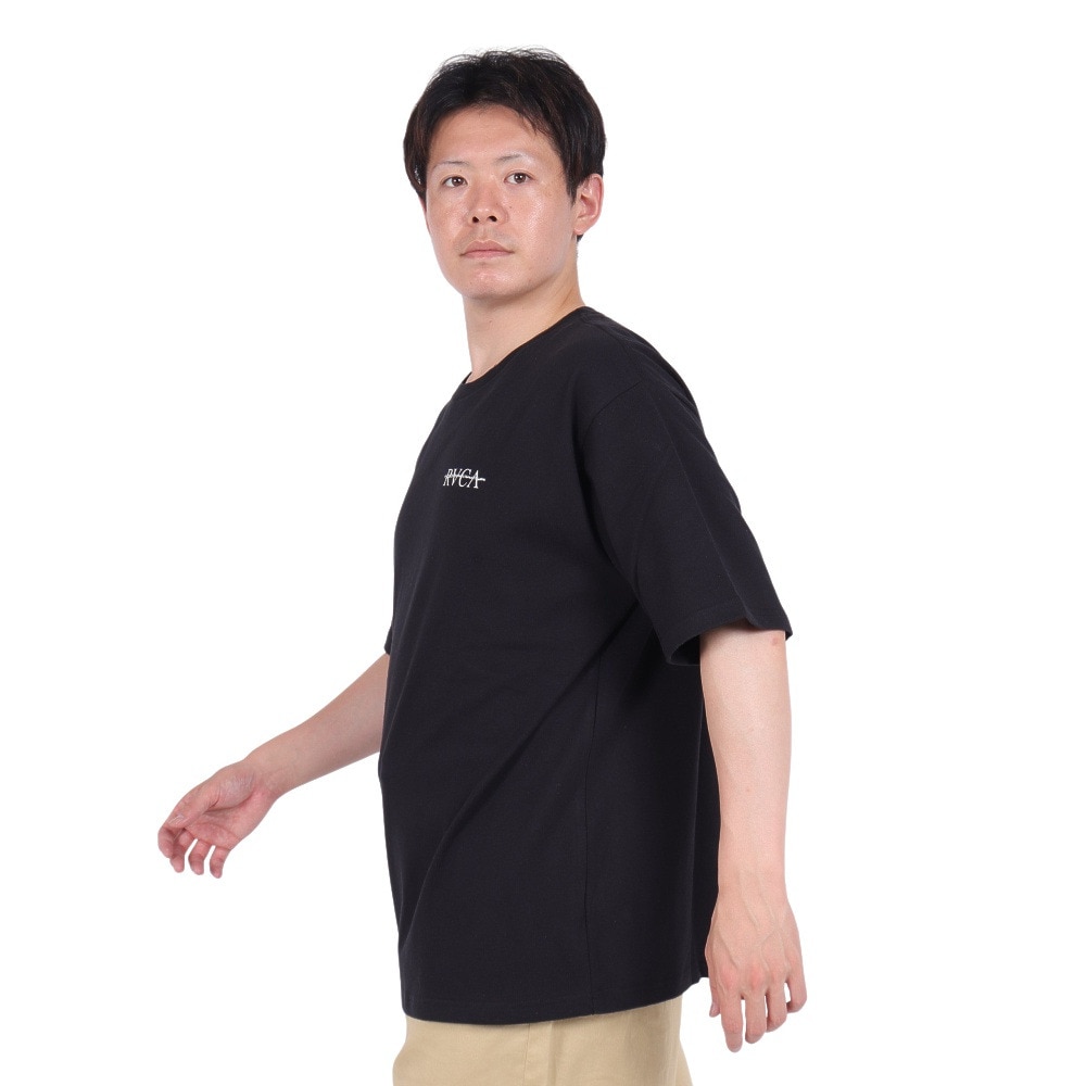 ルーカ（RVCA）（メンズ）SERIF 半袖 Tシャツ BE04A231 BLK