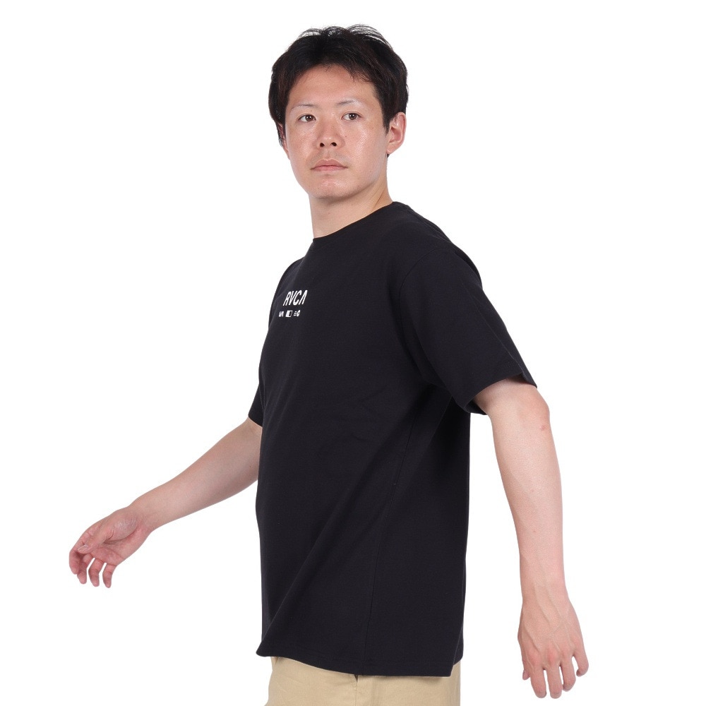 ルーカ（RVCA）（メンズ）TEXTBOOK MID 半袖 Tシャツ BE04A241