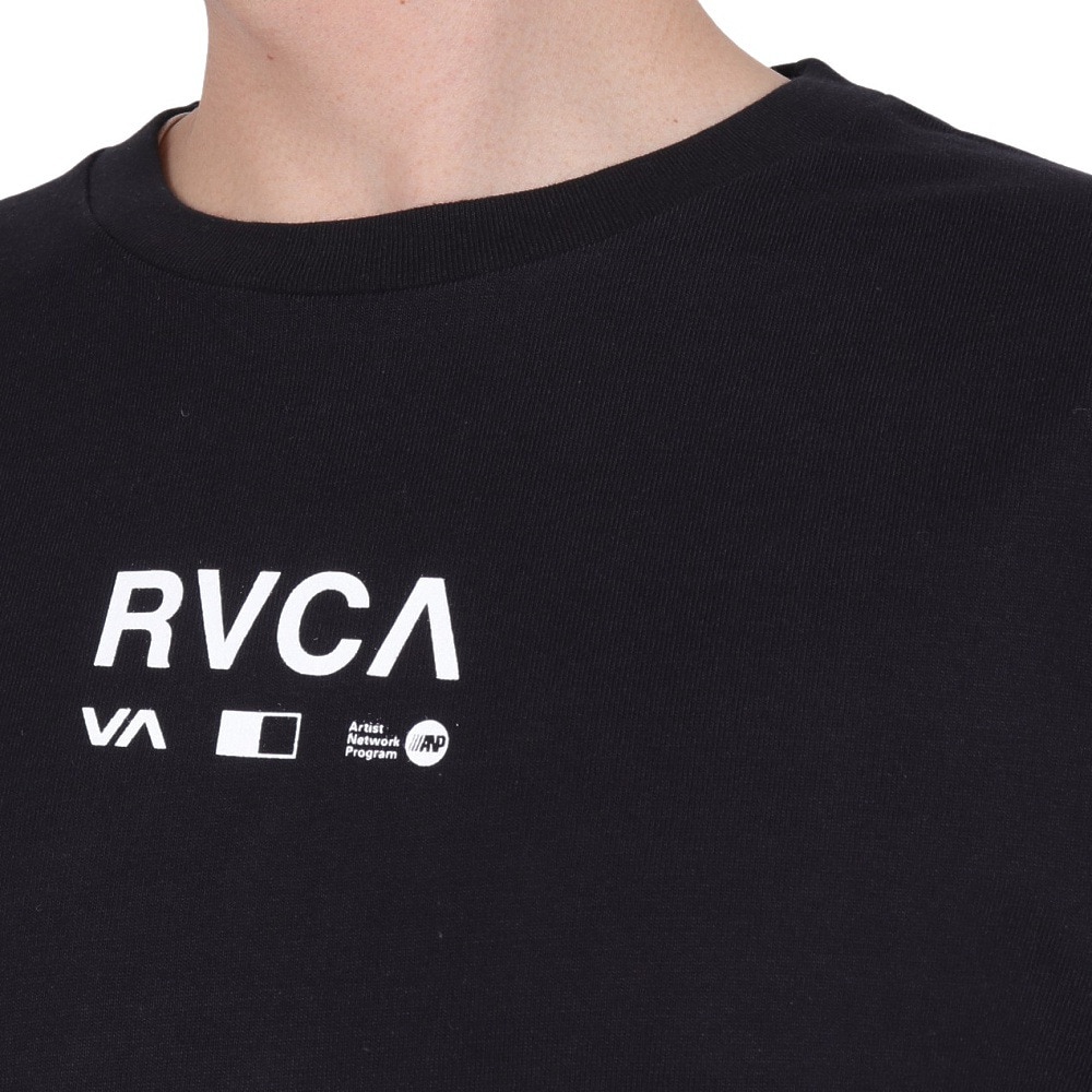 ルーカ（RVCA）（メンズ）TEXTBOOK MID 半袖 Tシャツ BE04A241 BLK