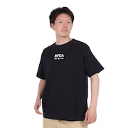 ルーカ（RVCA）（メンズ）TEXTBOOK MID 半袖 Tシャツ BE04A241 BLK