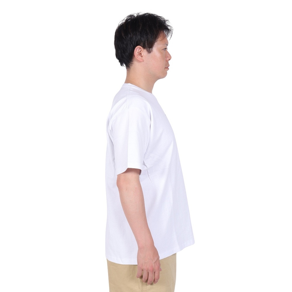 ルーカ（RVCA）（メンズ）TEXTBOOK MID 半袖 Tシャツ BE04A241 WHT
