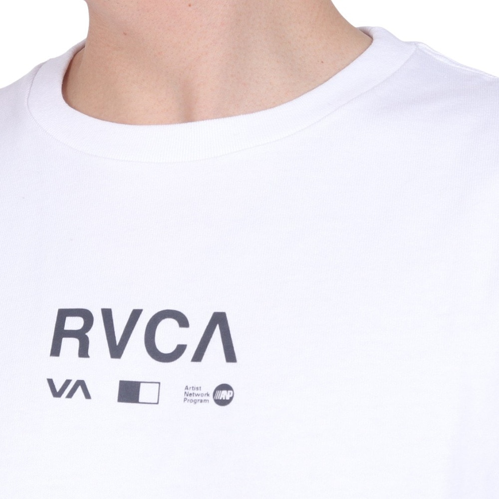 ルーカ（RVCA）（メンズ）TEXTBOOK MID 半袖 Tシャツ BE04A241 WHT