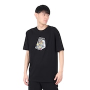 (メンズ)TOKYO TRUE FEATURED ARTIST YUSUKE HAMAMOTO PIPER 半袖Tシャツ 24AF312401 BLK