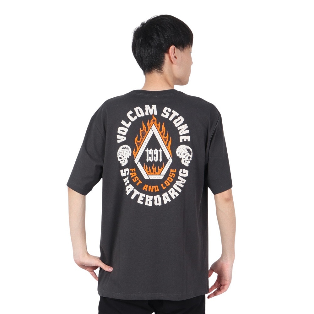 ボルコム（Volcom）（メンズ）SKATE VITALS FAST N LOOSE GRANT TAYLOR 半袖Tシャツ 24AF312402 STH