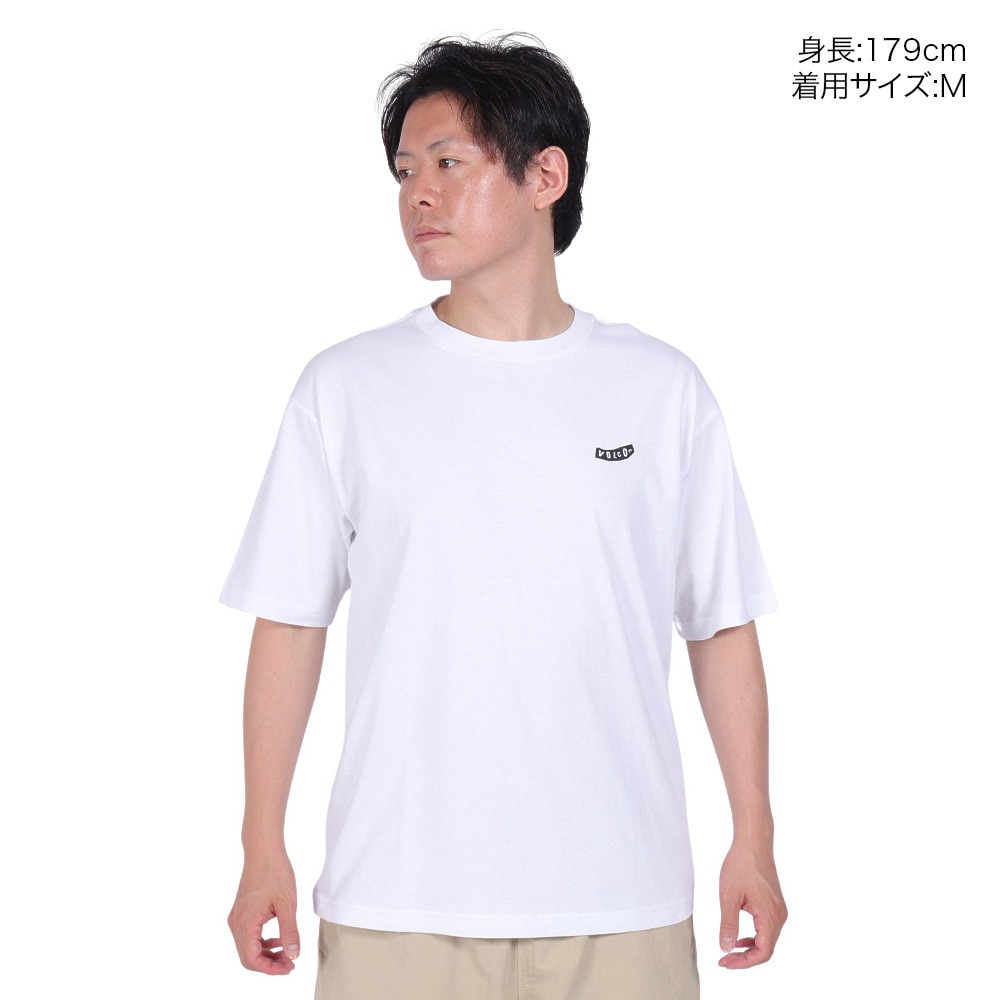 ボルコム（Volcom）（メンズ）BOXY BLANK 半袖Tシャツ 24AF312408 WHT