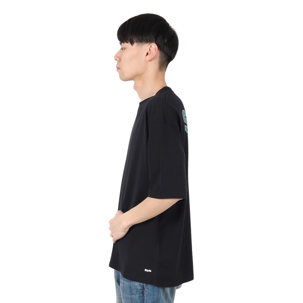 スライド（SLYDE）（メンズ）ロゴ グラフィック Tシャツ SL25SSM-APP050BLK